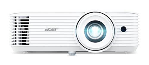 Acer H6816ATV Android TV DLP-Beamer (4K UHD (3.840 x 2.160 Pixel) 4.000 ANSI Lumen, 10.000:1 Kontrast, 3D, Keystone, 1x 10 Watt Lautsprecher, HDMI (HDCP)) weiß, Home Cinema von acer