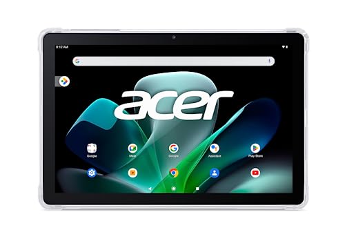 Acer Iconia Tab M10 M10-11-K5N0 Tablet | 10,1 Zoll 1920 x 1200 IPS Touch | MediaTek MT8183C Octa-Core CPU | 4 GB LPDDR4 | 128 GB eMMC | WiFi-5 | vorne 5 MP & hinten 8 MP Webcam | Bumper Case | Android von Acer