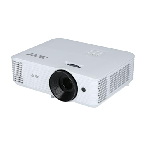 Acer M311 DLP Beamer (WXGA (1.280 x 800 Pixel) 4.500 ANSI Lumen, 20.000:1 Kontrast, 3D, Keystone, 1x 10 Watt Lautsprecher, HDMI (HDCP)) Weiß, Business / Education von acer