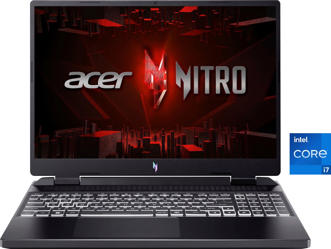 Acer Nitro 16 AN16-51-7396 Notebook (40,64 cm/16 Zoll, Intel Core i7 13700H, GeForce RTX 4050, 512 GB SSD) von Acer