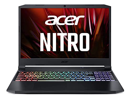 Acer Nitro 5 (AN515-45-R9YF) Gaming Laptop 15.6 Zoll Windows 10 Home - FHD 144 Hz IPS Display, AMD Ryzen 7 5800H, 16 GB DDR4 RAM, 1 TB PCIe SSD, NVIDIA GeForce RTX 3070 - 8 GB GDDR6 von Acer