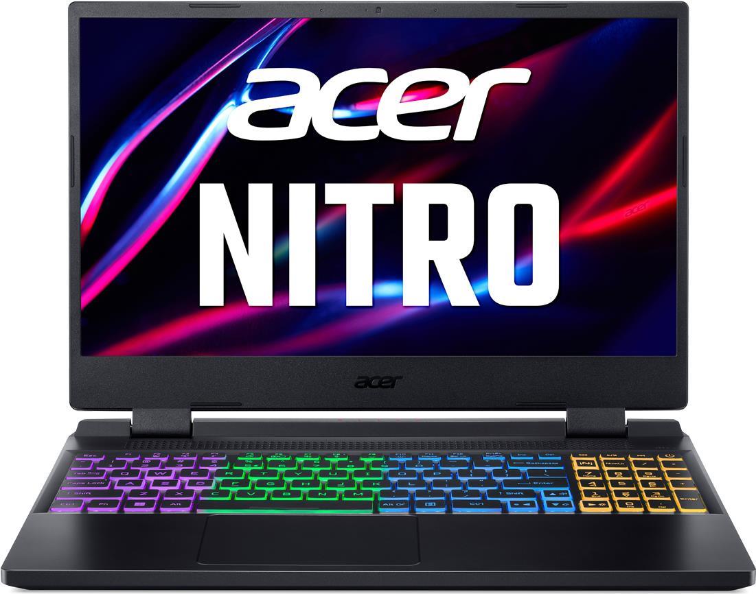 Acer Nitro 5 AN515-46 - AMD Ryzen 7 6800H / 3.2 GHz - Win 11 Home - GF RTX 3070 Ti - 16 GB RAM - 1.024 TB SSD NVMe - 39.6 cm (15.6) IPS 1920 x 1080 (Full HD) @ 165 Hz - Wi-Fi 6E - Obsidian Black - kbd: Deutsch (NH.QH1EV.001) von Acer