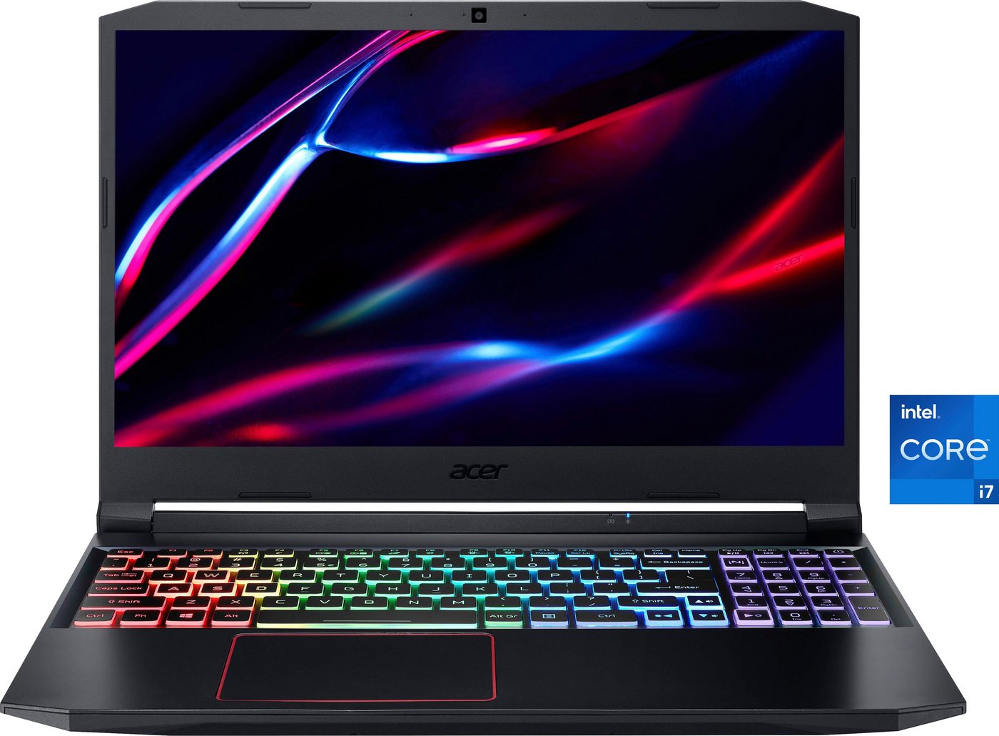 Acer Nitro 5 AN515-55-766W Gaming-Notebook (39,62 cm/15,6 Zoll, Intel Core i7 10750H, GeForce RTX 3060, 512 GB SSD) von Acer