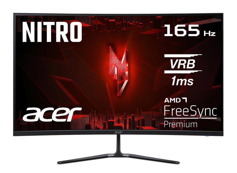 Acer Nitro ED0 (ED320QRP3biipx) 31,5" Full-HD Curved Monitor 80,0 cm (31,5 Zoll), VA Panel, 165Hz DP/144Hz HDMI, 4ms (GtG), 1ms (VRB), 2x HDMI, 1x DP, von Acer