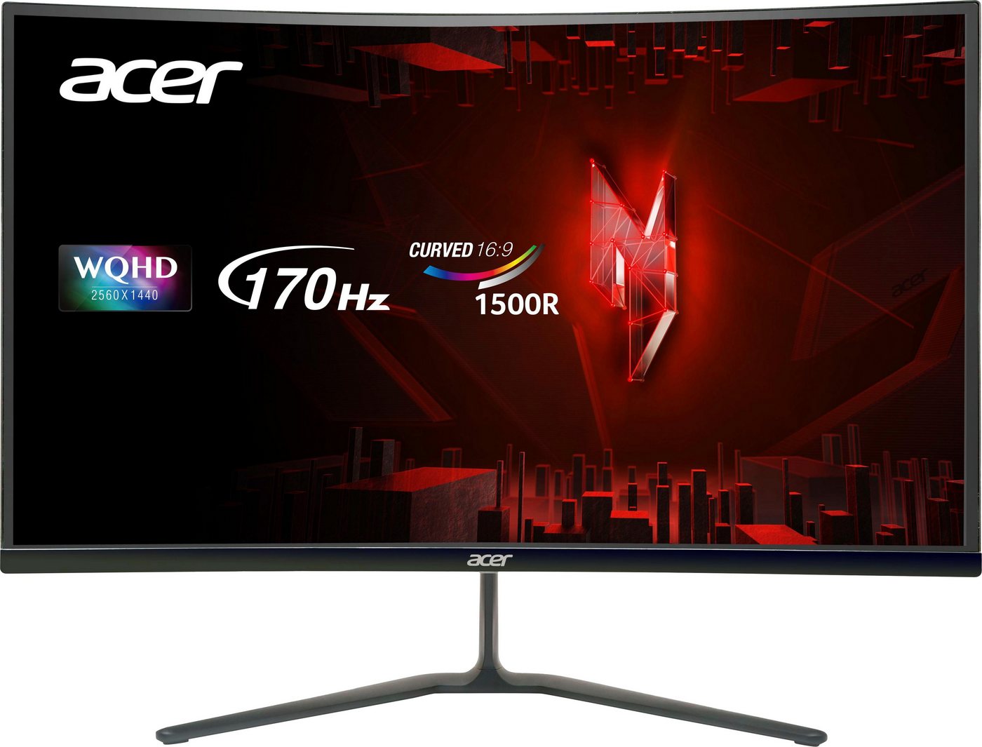 Acer Nitro ED270U P2 Curved-Gaming-LED-Monitor (69 cm/27 , 2560 x 1440 px, WQHD, 1 ms Reaktionszeit, 170 Hz, VA LED)" von Acer