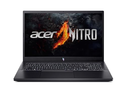 Acer Nitro V15 (ANV15-41-R99H) Gaming Laptop | 15,6" FHD 165Hz Display | AMD Ryzen 7 7735HS | 16 GB RAM | 1 TB SSD | NVIDIA GeForce RTX 4060 | Windows 11 | QWERTZ Tastatur | schwarz von Acer