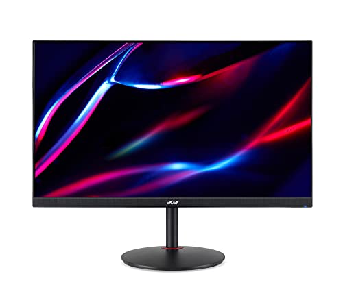 Acer Nitro XV272UKF Gaming Monitor 27 Zoll (69 cm Bildschirm) WQHD, 300Hz, 1ms (G2G), 0.5ms (G2G Min.), 2xHDMI 2.1, DP 1.4, höhenverstellbar, drehbar, HDMI/DP FreeSync Premium, Schwarz von Acer