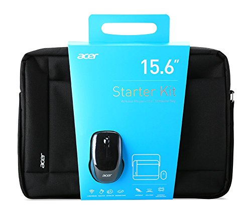 Acer Notebook Starter Kit Belly Band (Notebooktasche (geeignet für bis zu 15,6 Zoll Notebooks) + Wireless Maus) schwarz von Acer