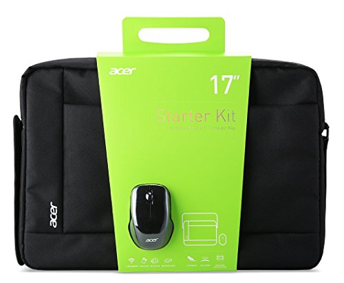 Acer Notebook Starter Kit Belly Band (Notebooktasche (geeignet für bis zu 17,3 Zoll Notebooks) + Wireless Maus) schwarz von Acer