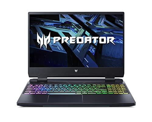 Acer Predator Helios 300 (PH315-55-784Y) Gaming Laptop 15.6 Zoll - FHD 165 Hz IPS Display, Intel Core i7-12700H, 16 GB DDR5 RAM, 1.000 M.2 SSD, NVIDIA GeForce RTX 3070 8 GDDR6, Schwarz von Acer