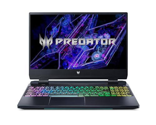 Acer Predator Helios 300 (PH315-55-78YC) Gaming Laptop | 15, 6 FHD 165Hz Display | Intel Core i7-12700H | 16 GB RAM | 512 GB SSD | NVIDIA GeForce RTX 3060 | Windows 11 | QWERTZ Tastatur | schwarz von Acer