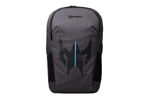 Acer Predator Urban Gaming Laptop Rucksack 15,6 zoll - Laptoptasche 15.6 zoll, Polyester, mehrere Taschen, auch geeignet für Reisen, Arbeit, Freizeit, Uni, Schwarz von Acer