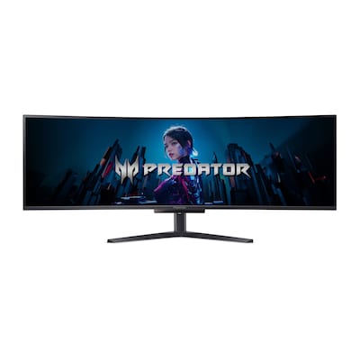 Acer Predator X49X 124,5cm (49") DQHD OLED Curved Gaming Monitor 32:9 HDMI/DP/USB-C PD90W 240Hz 0,03ms FreeSync Premium von Acer