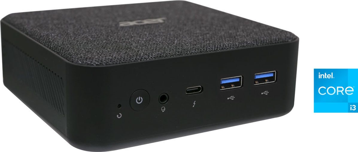 Acer Revo RB102 Mini-PC (Intel Core i3 1305U, UHD Graphics, 8 GB RAM, 256 GB SSD, Luftkuhlung) von Acer