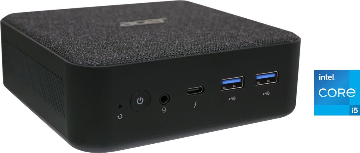 Acer Revo RB102 Mini-PC (Intel Core i5 1334U, Iris Xe, 16 GB RAM, 512 GB SSD, Luftkuhlung) von Acer