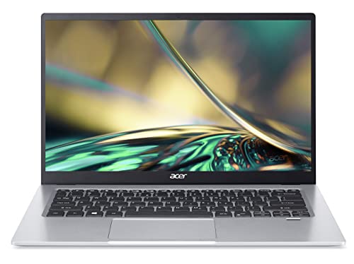 Acer Swift 1 (SF114-34-C8G8) Ultrabook / Laptop 14 Zoll Windows 11 Home in S-Mode - FHD IPS Display, Intel Celeron N5100, 4 GB LPDDR4X RAM, Intel UHD Graphics von acer