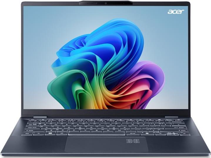 Acer Swift 14 AI SF14-51 - 180°-Scharnierdesign - Intel Core Ultra 5 226V / 2.1 GHz - Evo - Win 11 Home - Arc Graphics 130V - 16 GB RAM - 512 GB SSD NVMe - 35.6 cm (14) (NX.J2HEG.005) von Acer