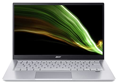 Acer Swift 3 (SF314-43-R27A) Ultrathin / Laptop 14 Zoll Windows 11 - FHD IPS Display, AMD Ryzen 5-5500U, 16 GB LPDDR4X RAM, 1.000 GB PCIe SSD, AMD Radeon Graphics, Silber von Acer