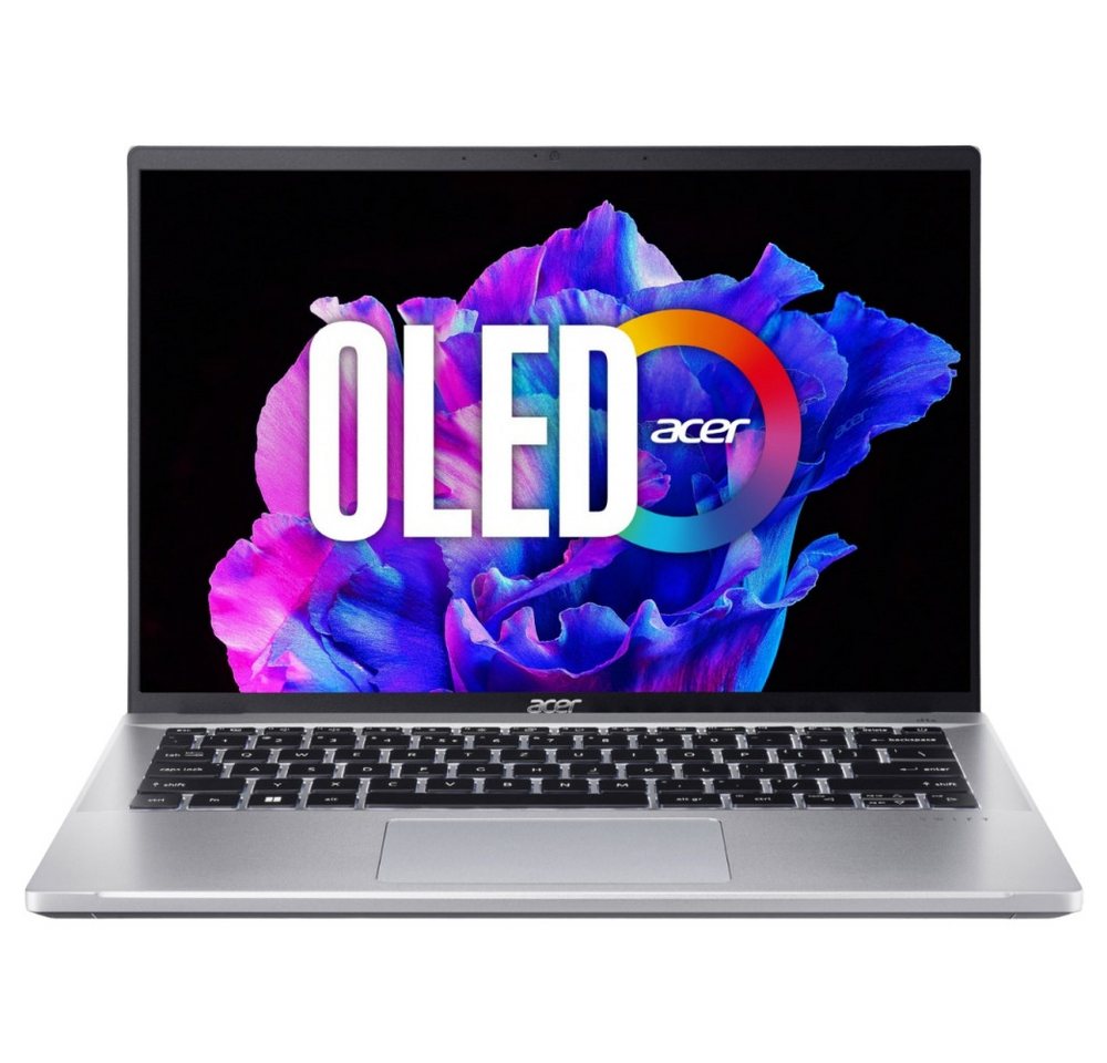 Acer Swift Go (SFG14-71-51JU) 512 GB SSD / 16 GB - Notebook - pure silver Notebook (Intel Core i5, 512 GB SSD) von Acer