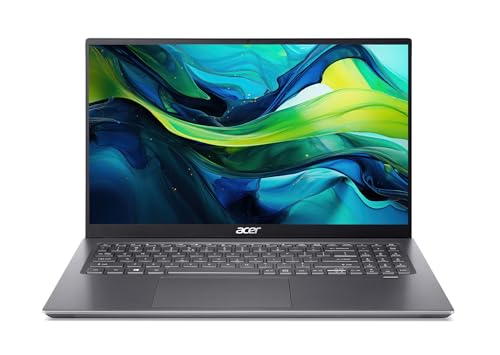 Acer Swift X (SFX14-51G-5876) Ultrabook/Laptop | 14 2.2K Display | Intel Core i5-1240P | 16 GB RAM | 512 GB SSD | NVIDIA GeForce RTX 3050 | Windows 11 | QWERTZ Tastatur | grau von Acer