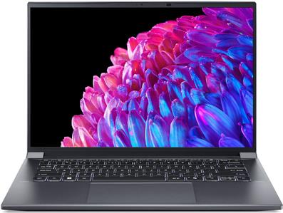 Acer Swift X 14 OLED SFX14-72G-788M Notebook, Steel Gray, Core Ultra 7 155H, 32GB RAM, 1TB SSD, GeForce RTX 4050, DE (NX.KR7EG.006) von Acer
