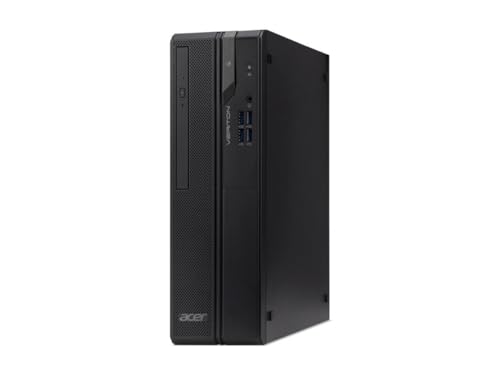 Acer Veriton X2 VX2710G Kompakter Tower, Core i7 13700/2.1 GHz, RAM 16 GB, SSD 512 GB, DVD SuperMulti - UHD Graphics 770 von Acer