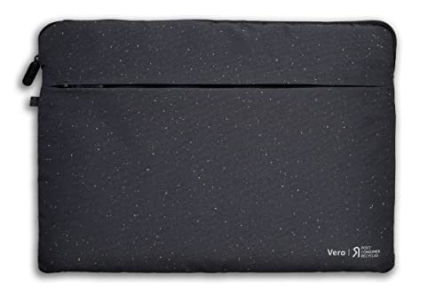 Acer Vero Laptophülle - Laptoptasche 15.6 zoll, Notebook, Tablet, Laptop Tasche, aus 100% RPET Material, Schutz vor Schmutz und Stoßschäden, Fronttasche, schwarz von Acer