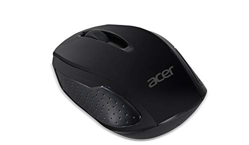 Acer Wireless Chrome Maus G69 RF2.4G (1600 DPI, WWCB-zertifiziert, Smart-Power-Management, schlankes Design, feines Scrollrad) schwarz von Acer