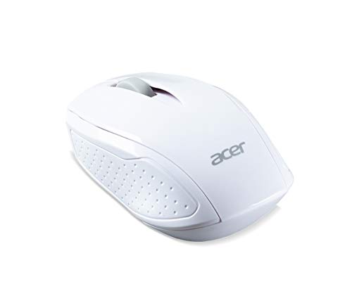 Acer Wireless Chrome Maus G69 RF2.4G (1600 DPI, WWCB-zertifiziert, Smart-Power-Management, schlankes Design, feines Scrollrad) weiß von Acer