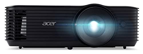 Acer X1228H DLP Beamer (XGA (1.024 x 768 Pixel) 4.800 ANSI Lumen, 20.000:1 Kontrast, 3D, Keystone, 1x 3 Watt Lautsprecher, HDMI (HDCP), Audio Anschluss) schwarz, Home Cinema / Business von Acer