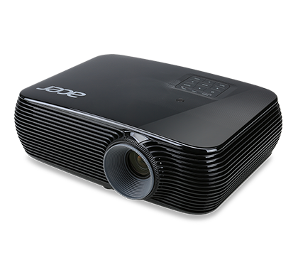 Acer X1328WH - DLP-Projektor - UHP - tragbar - 3D - 4500 ANSI-Lumen - WXGA (1280 x 800) - 16:10 von Acer