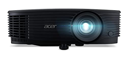 Acer X1329WHP DLP Beamer (WXGA (1.280 x 800 Pixel) 4.800 ANSI Lumen, 20.000:1 Kontrast, 3D, Keystone, 1x 3 Watt Lautsprecher, HDMI (HDCP)) schwarz, Home Cinema/Business von Acer