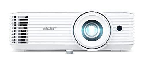 Acer X1528Ki DLP Beamer (Full HD (1.920 x 1.080 Pixel) 5.200 ANSI Lumen, 10.000:1 Kontrast, 3D, Keystone, 1x 3 Watt Lautsprecher, HDMI (HDCP)) weiß, Home Cinema/Business von acer