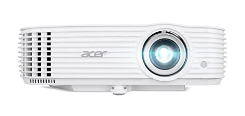 Acer X1529Ki DLP Beamer (Full HD (1.920 x 1.080 Pixel) 4.800 ANSI Lumen, 10.000:1 Kontrast, 3D, Keystone, 1x 10 Watt Lautsprecher, HDMI (HDCP)) weiß, Home Cinema/Business von Acer