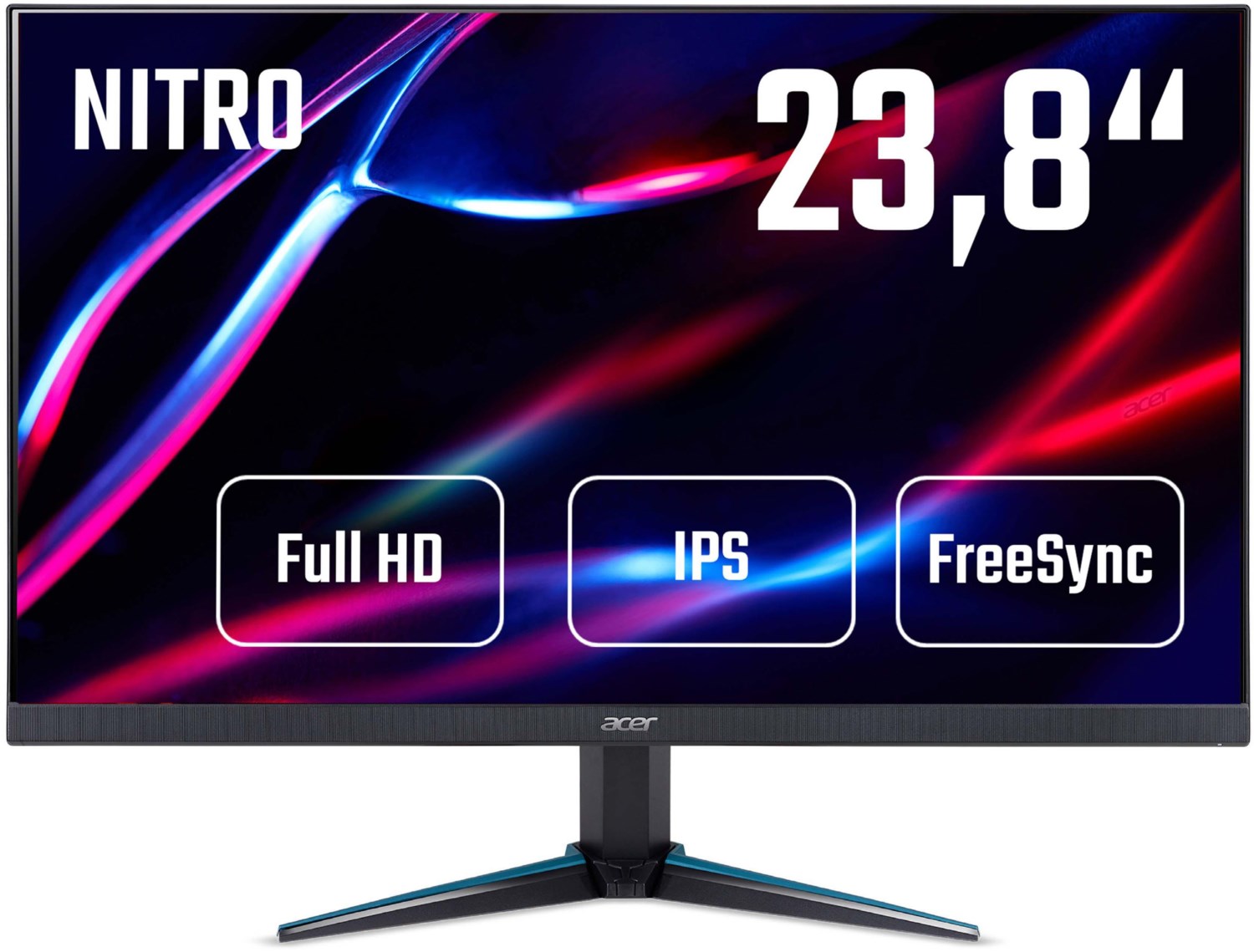 Nitro VG240YS3bmiipx 61 cm (24") Gaming Monitor schwarz/rot / E von Acer