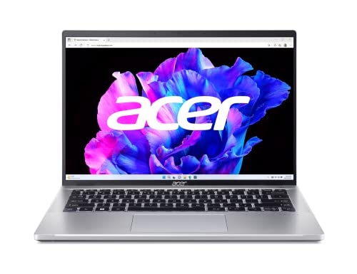 acer Swift Go 14 Intel Evo Thin & Light Laptop | 14 Zoll 2.2K 2240x1400 100% sRGB Display | Intel Core i5-1335U | Intel Iris Xe | 16GB LPDDR5 | 512GB Gen 4 SSD | Killer WiFi 6E AX1675 | SFG144 71 bis von Acer