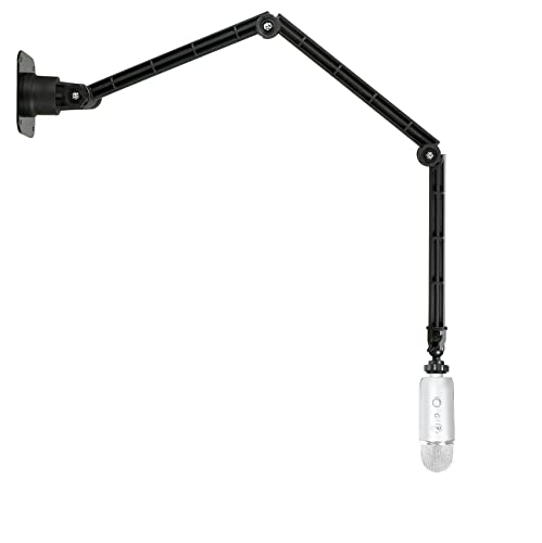 Acetaken 360° Tischklemme, Scherenarm Stativ Ständer Halter mit Kugelkopf Adapter für Logitech Webcam C922 X C930e C920 C615 - Schwarz von Acetaken