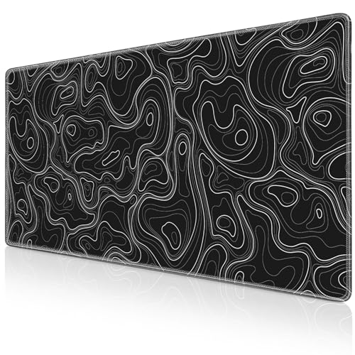 Acezeek Mousepad XXL,Mauspad 900x400mm(35.4×15.7in) Gaming Mauspad mit genähten Kanten, rutschfeste Gummimatte,wasserdichte Mauspad/Mousepads für Zuhause, Büro, Gaming von Acezeek