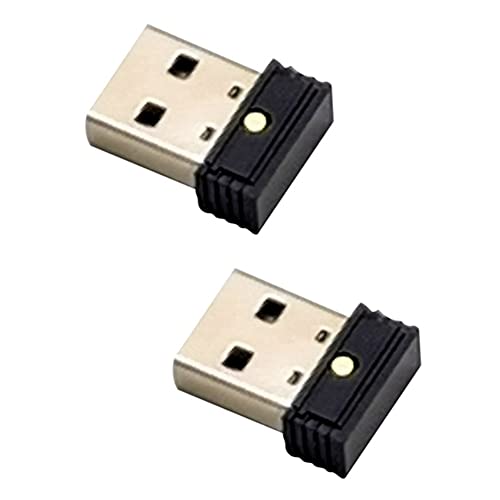 Acfthepiey 2 x USB-Maus-Jiggler, nicht erkennbar, automatische Computer-Mausbewegung, hält den Computer wach und Mausbewegung von Acfthepiey