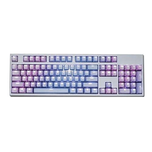 AchidistviQ 104-teiliges Tastenkappen-Set, PBT-Tastenkappen für universelle Gaming-Tastaturen, mechanische Tastaturen, dunkelblau von AchidistviQ