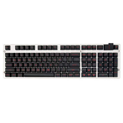 AchidistviQ Double Shot Tastenkappen, 108 Tasten, PBT hintergrundbeleuchtete Gaming-Tastenkappen für mechanische Tastaturen von AchidistviQ