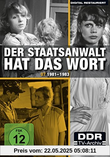 Der Staatsanwalt hat das Wort 07 - 1981 - 1983 [4 DVDs] von Achim Hübner