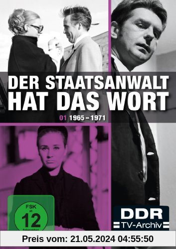 Der Staatsanwalt hat das Wort - Box 1: 1965 - 1971 (DDR-TV-Archiv) [3 DVDs] von Achim Hübner