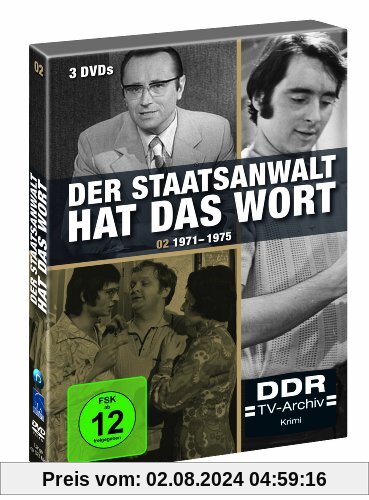 Der Staatsanwalt hat das Wort - Box 2: 1971-1975 (DDR TV-Archiv - 3 DVDs ) von Achim Hübner