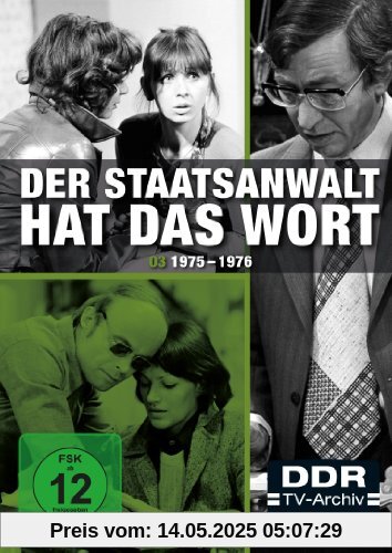 Der Staatsanwalt hat das Wort - Box 3: 1975 - 1976 (DDR-TV-Archiv) [3 DVDs] von Achim Hübner