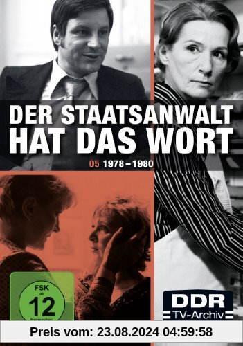 Der Staatsanwalt hat das Wort - Box 5: 1978-1980 (DDR-TV-Archiv) [4 DVDs] von Achim Hübner