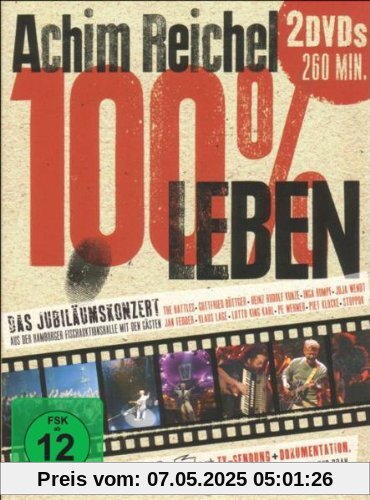 Achim Reichel - 100% Leben: Das Jubiläumskonzert [2 DVDs] von Achim Reichel