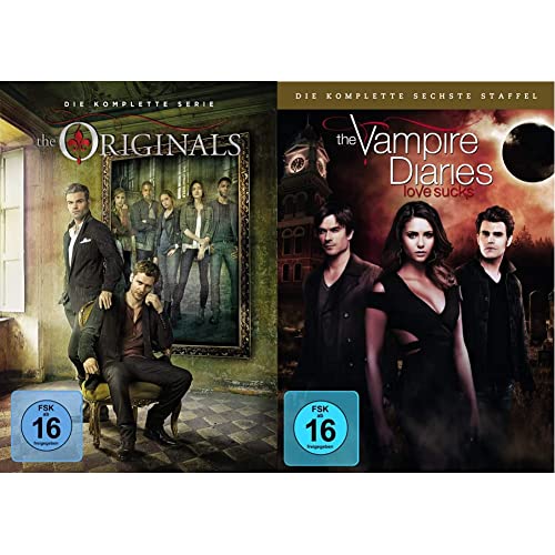 The Originals: Die komplette Serie (Staffeln 1-5) (exklusiv bei Amazon.de) [21 DVDs] & The Vampire Diaries - Die komplette sechste Staffel [5 DVDs] von Aclouddate