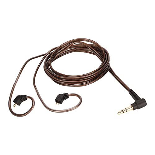 Ersatz-Kopfhörer-Soundkabel, Upgrade-Kabel Zur Rauschunterdrückung mit Mikrofon für 2-polige 0,78-mm-Kopfhörer, OFC-Kern, Kompatibel mit KZ ZSN ZSN Pro ZSN Pro X ZS10 ZSX AS12 AS16 von Acogedor