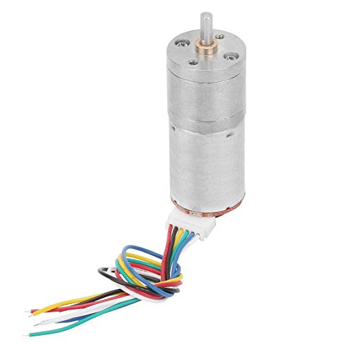 Getriebemotor,Encoder Getriebemotor DC 12V Encoder Getriebemotor Drehzahlminderungsmotor für Roboter RC Auto DIY Motor Spielzeug usw,DC Getriebemotor mit Encoder,Encoder Gear Motor(20RPM) von Acogedor